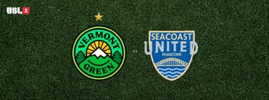 Vermont Green FC Men vs Seacoast United