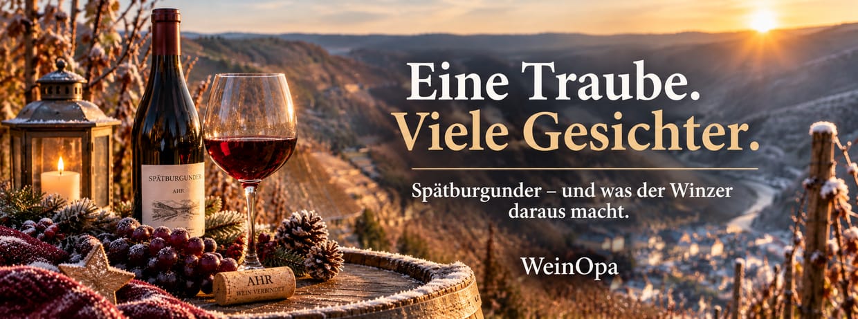 3. Advent mit dem WeinOpa® - Eine Traube. Viele Gesichter.