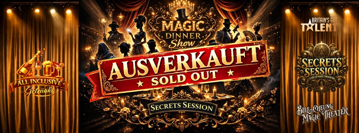 International Close-Up Dinner Gala Show – Secrets Session