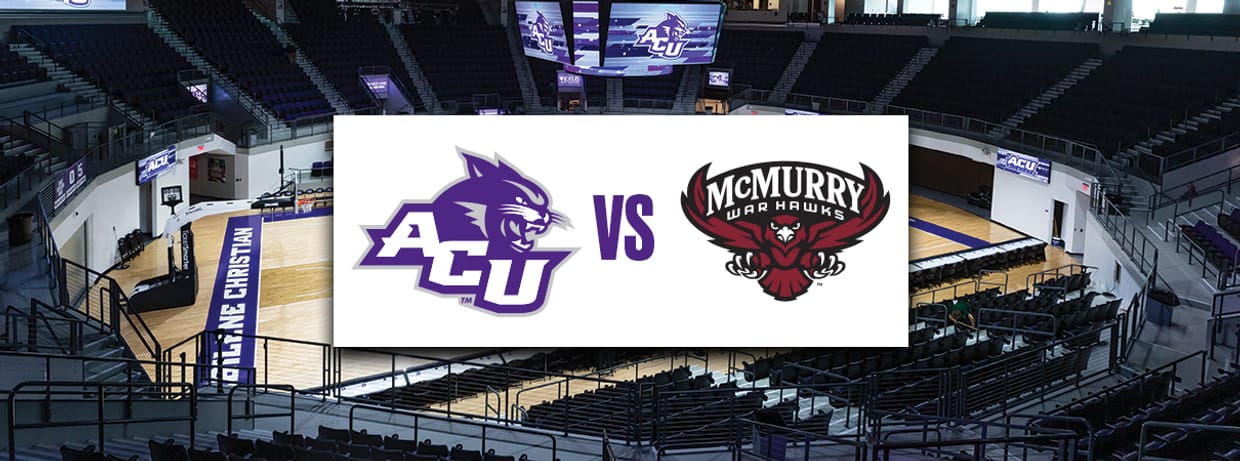 ACU Mens Basketball vs Mcmurry