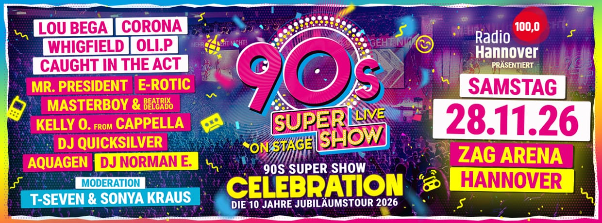 90s Super Show Hannover 2026