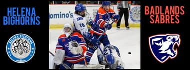 Helena Bighorns vs Badlands Sabres