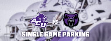 ACU Football Parking vs Central Arkansas