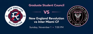 GSC: New England Revolution vs. Inter Miami (Grads only)