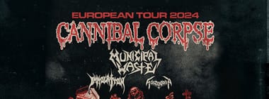 Cannibal Corpse • European Tour 2024 • 19.10.2024 Geiselwind 