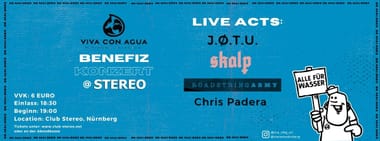 VIVA CON AGUA BENEFIZ KONZERT