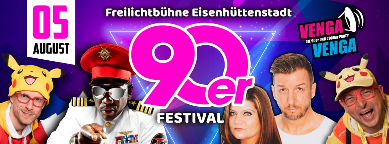 05.08. Mega 90er Festival Eisenhüttenstadt