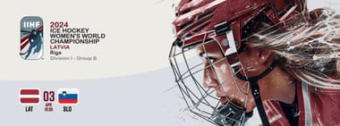 IIHF Pasaules čempionāts hokejā sievietēm: Latvija - Slovēnija