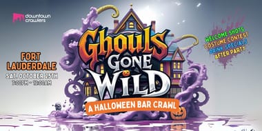 Halloween Bar Crawl 10/25- Fort Lauderdale