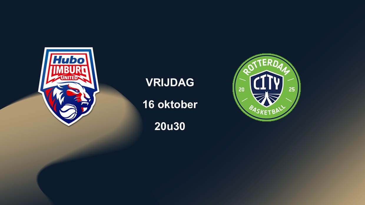 Hubo Limburg United - Rotterdam City Basketball
