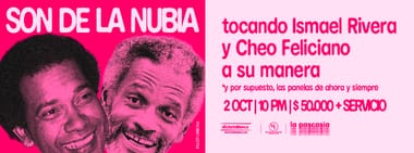 SON DE LA NUBIA TOCANDO ISMAEL RIVERA Y CHEO FELICIANO A SU MANERA