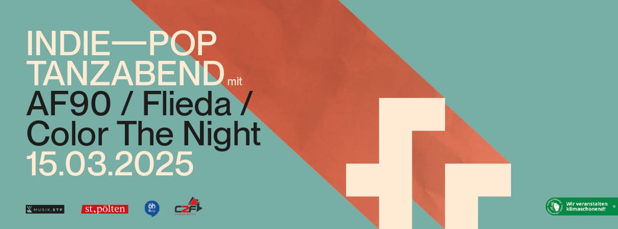 INDIE-POP TANZABEND MIT AF90, FLIEDA UND COLOR THE NIGHT