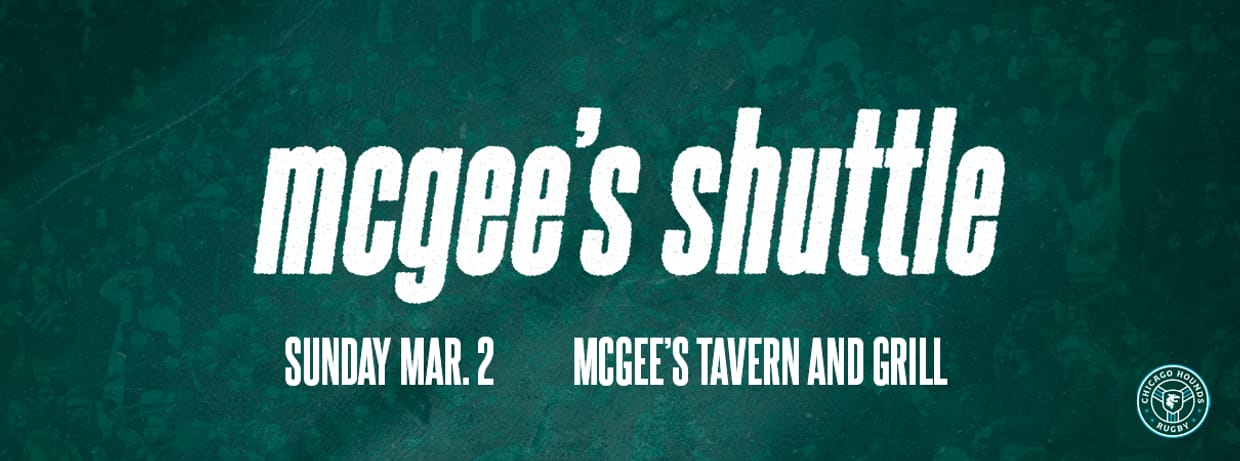 Chicago Hounds Shuttle: McGee's Tavern & Grill 3/2