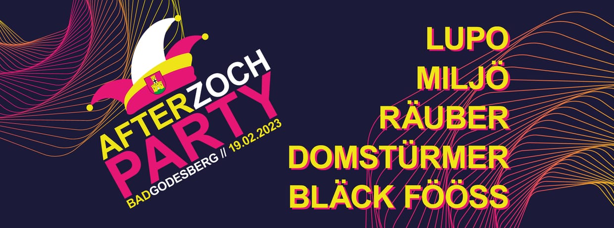 AFTER ZOCH PARTY | Festzelt an der Stadthalle Bad Godesberg