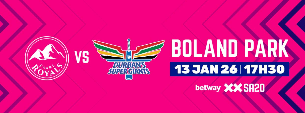 Paarl Royals vs Durban's Super Giants