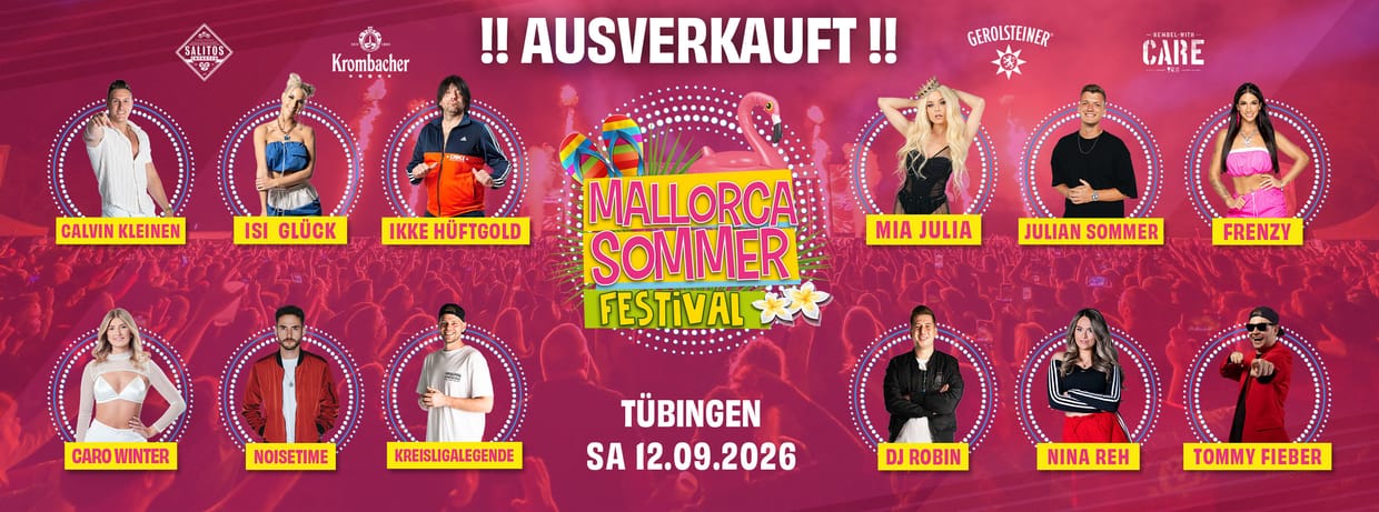 Mallorca Sommer Festival Tübingen 2026
