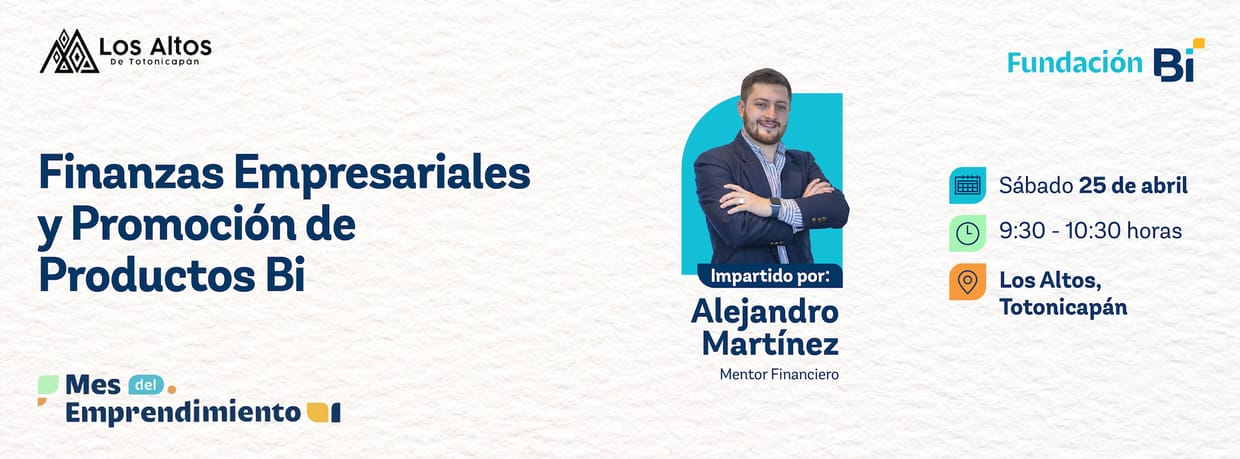 Finanzas Empresariales y Promoción de Productos Bi