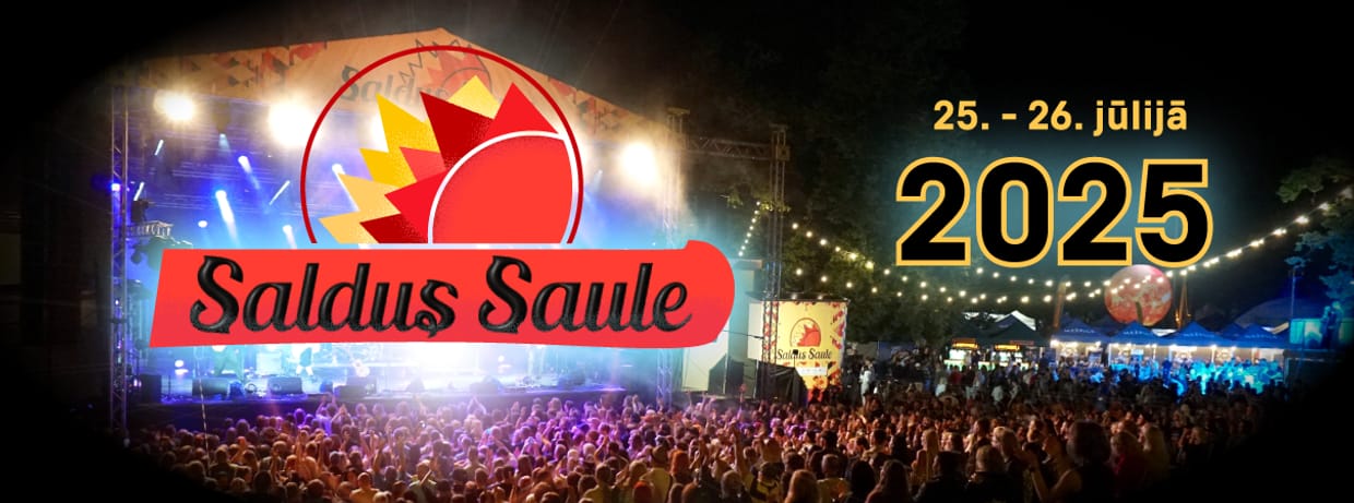 Festivāls Saldus Saule 2025 - VIP BIĻETES