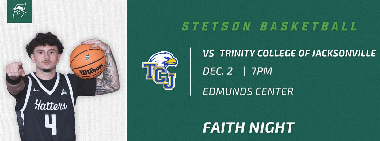 Stetson Men's Basketball vs Trinity College