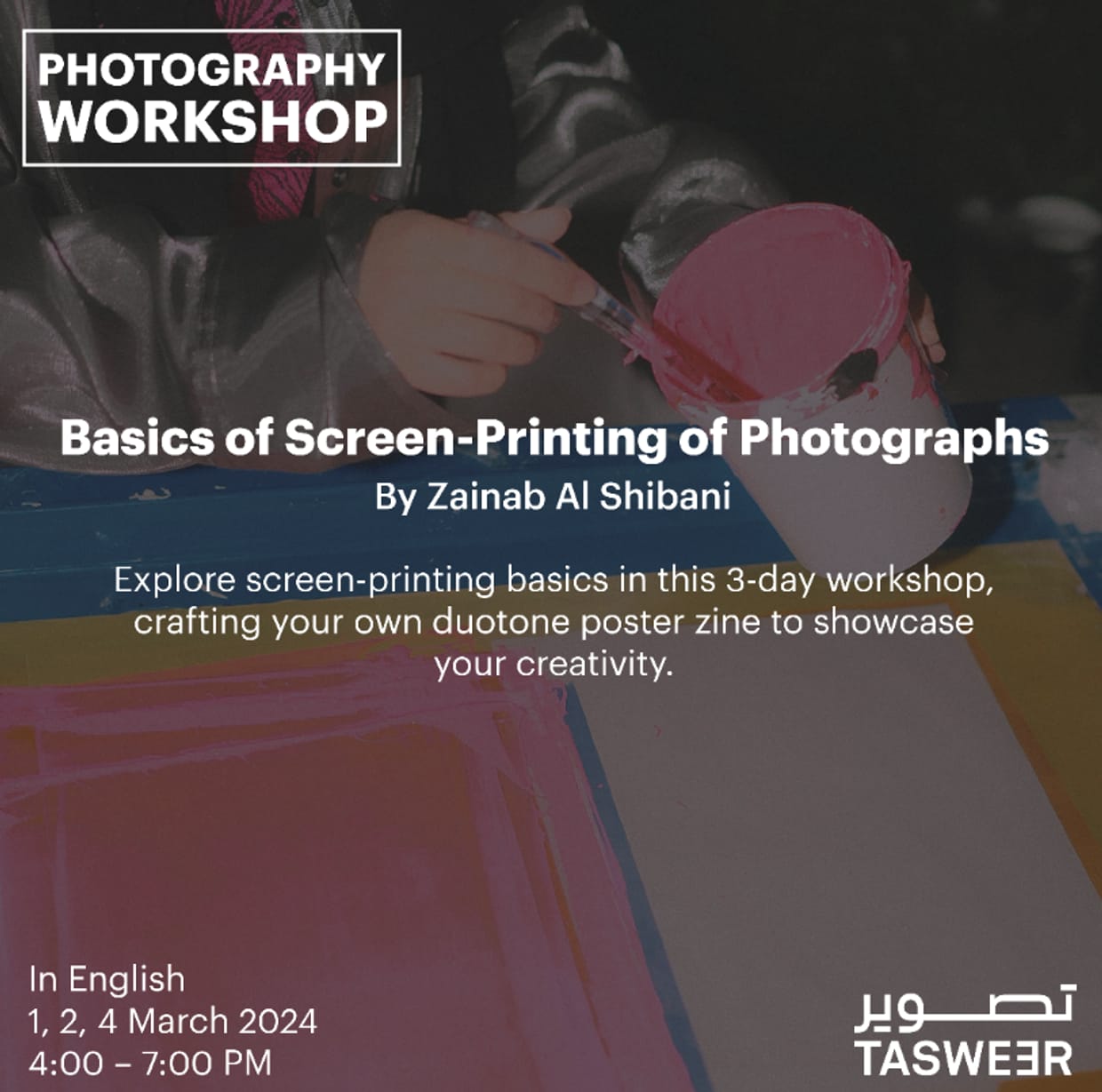 Basics of Screen-Printing of Photographs