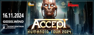  Accept • Humanoid Tour • 16.11.24 Geiselwind