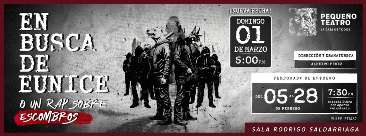 EN BUSCA DE EUNICE O UN RAP SOBRE ESCOMBROS
