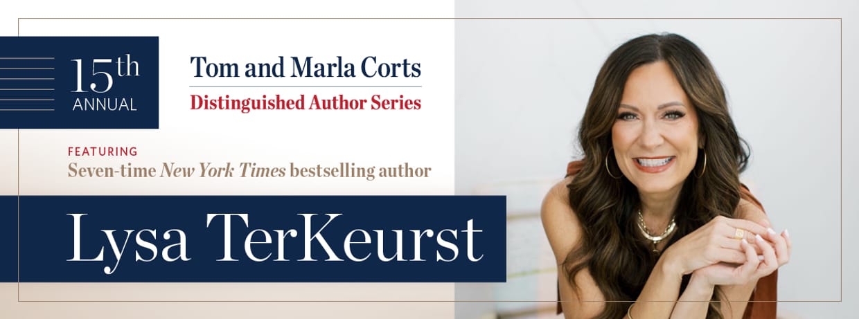 15th Annual Tom and Marla Corts Distinguished Author Series