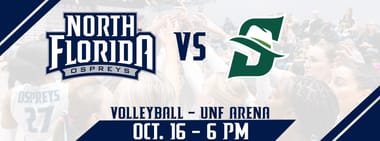 UNF Volleyball vs. Stetson Hatters