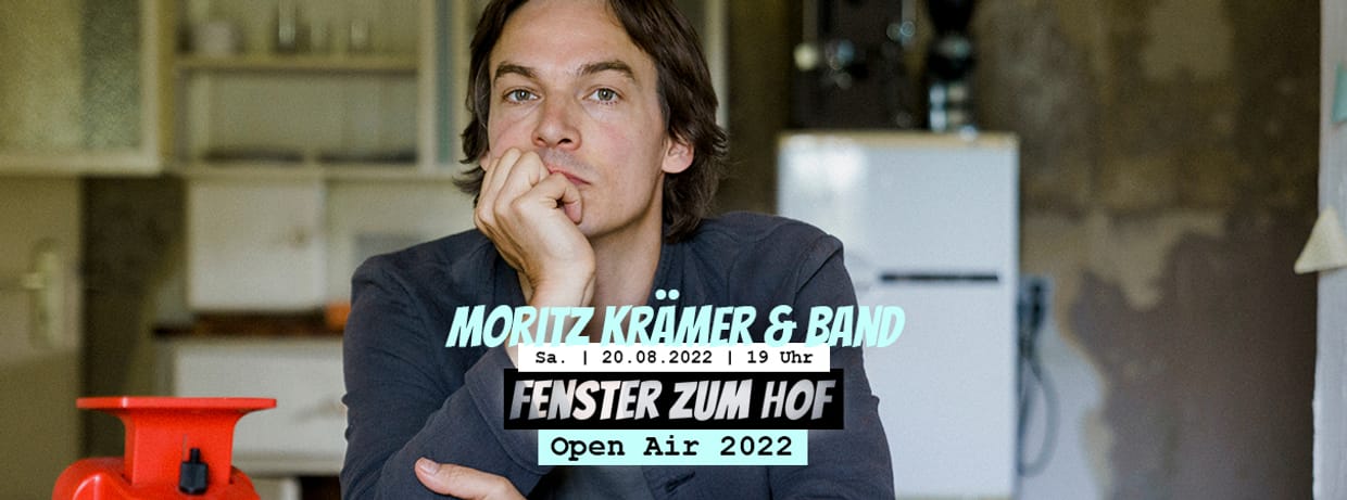 Moritz Krämer & Band x Fenster zum Hof-Open Air 2022