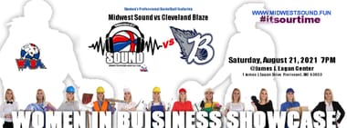 Midwest Sound vs Cleveland Blaze & Women's Business Showcase