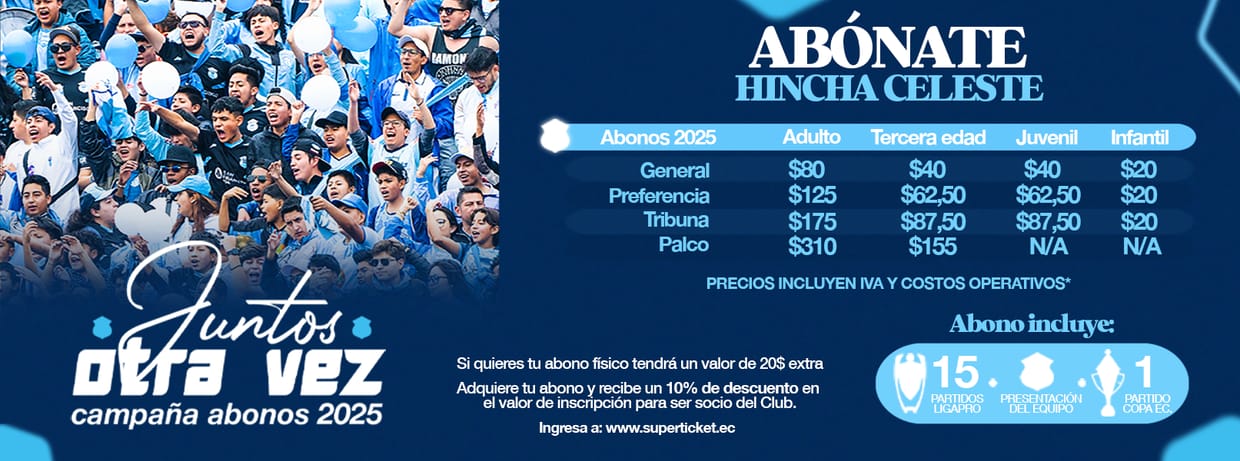 ABONADO MACARÁ 2025