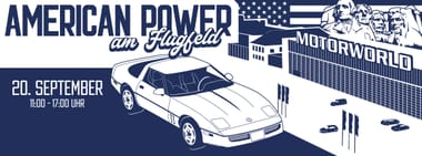 American Power am Flugfeld