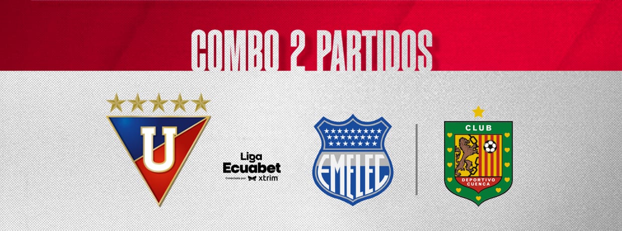 COMBO HINCHADA LOCAL- LIGA DEPORTIVA UNIVERSITARIA vs CS EMELEC-DEPORTIVO CUENCA