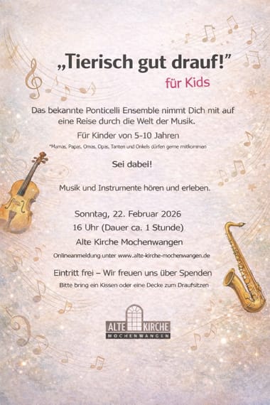 "Tierisch gut drauf!" für Kids
