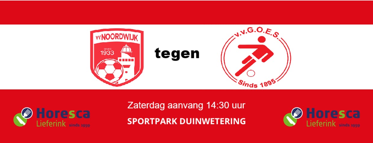 vv Noordwijk - vv Goes