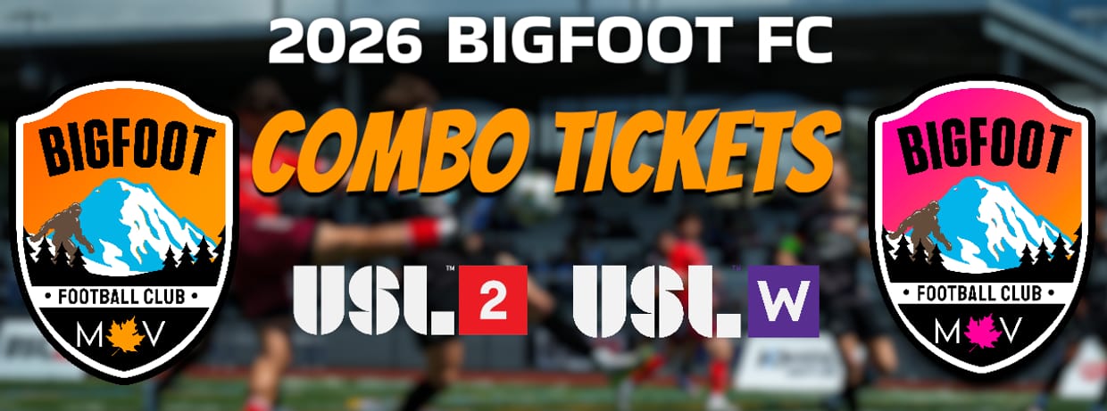 2026 Bigfoot FC Combo Season Tickets