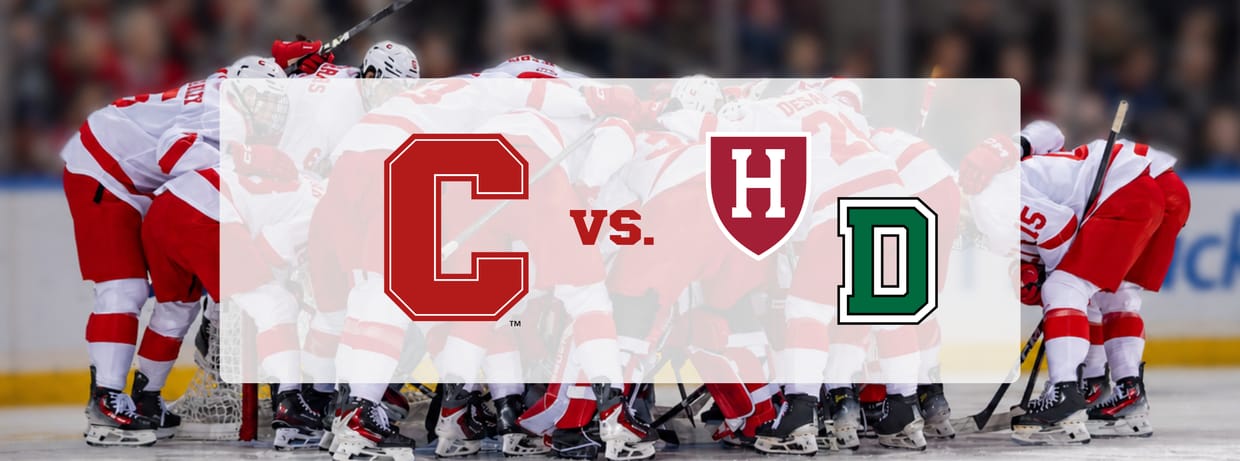 Men's Ice Hockey vs. Harvard & Dartmouth Mini-Plan