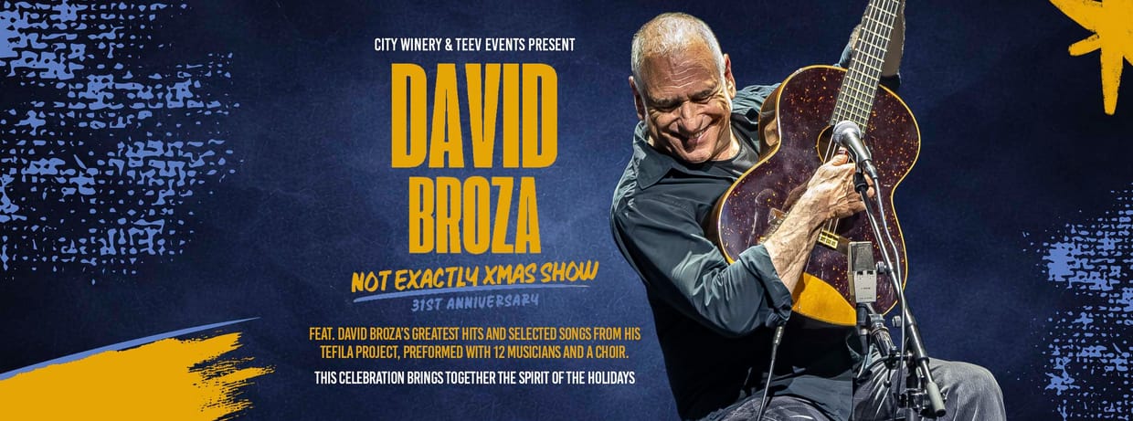 David Broza – Not Exactly Xmas 31st Anniversary | Live with 12 Musicians & Choir