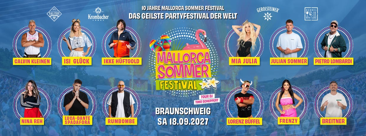 Mallorca Sommer Festival Braunschweig 2027