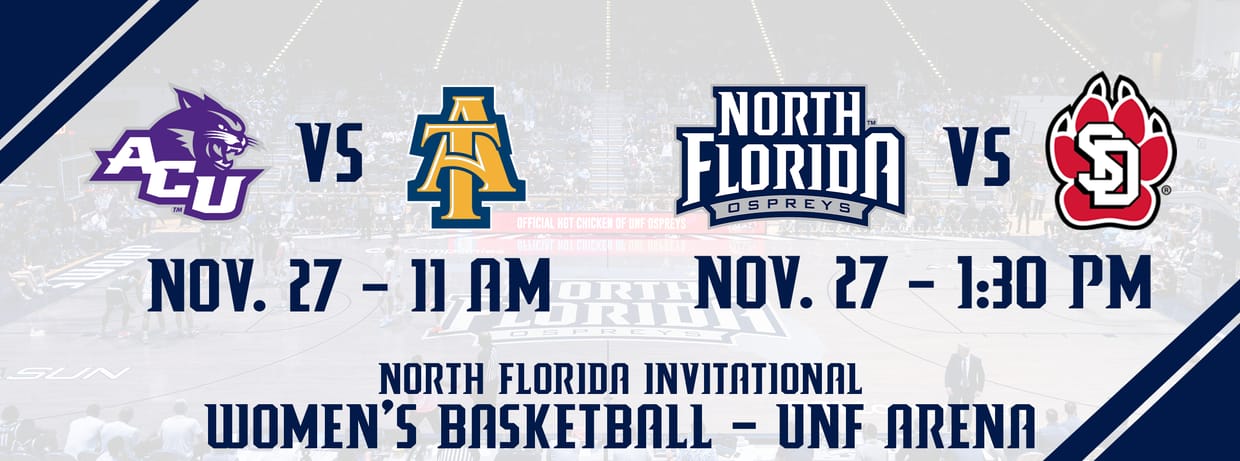 UNF Women's Basketball North Florida Invitational Day 1