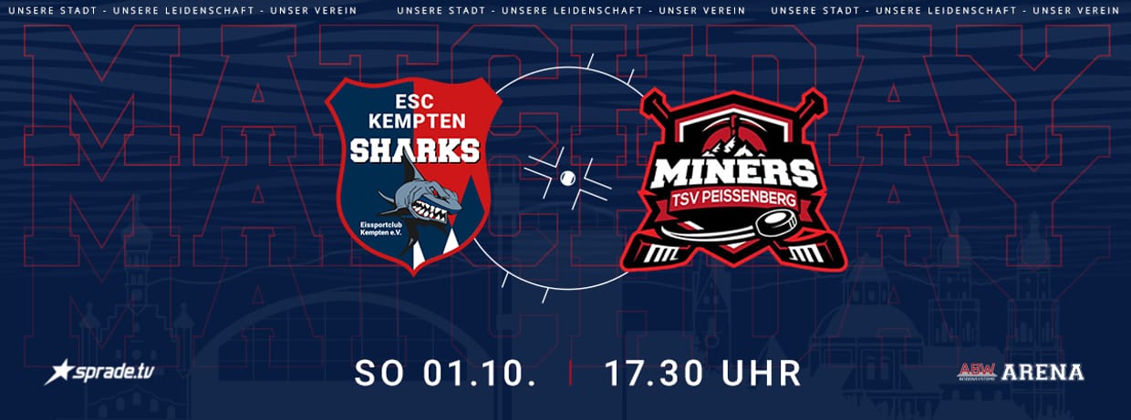 MATCHDAY vs. PEISSENBERG MINERS