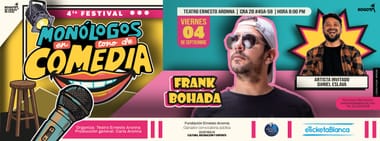 FRANK BOHADA -MONOLOGOS EN TONO DE COMEDIA