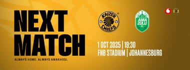 Kaizer Chiefs FC vs AmaZulu FC (1-Oct-25)