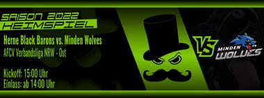Herne Black Barons vs. Minden Wolves