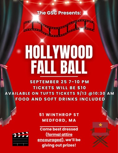 GSC: Hollywood Fall Ball (Grads only)