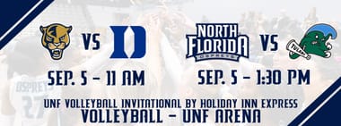 UNF Volleyball Invitational by Holiday Inn Express Day 3