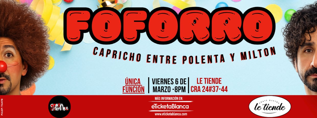 FOFORRO CAPRICHO ENTRE POLENTA Y MILTON