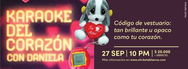 KARAOKE DEL CORAZÓN CON DANIELA