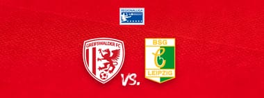 Greifswalder FC vs. BSG Chemie Leipzig