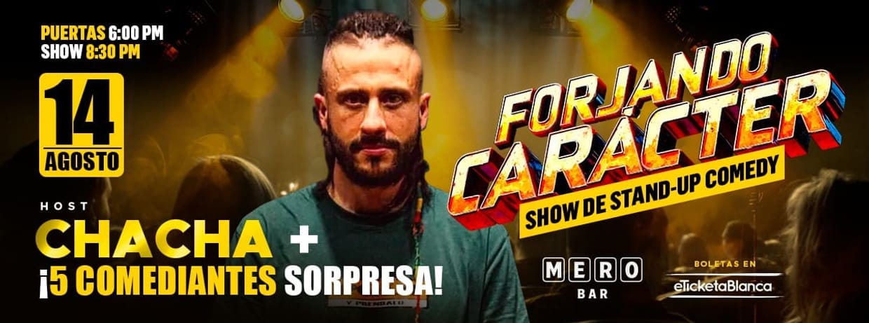 FORJANDO CARACTER: SHOW DE STAND-UP COMEDY